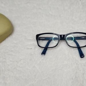 Nike Kids Anti Blue Light Blue Black Eyeglasses Frames